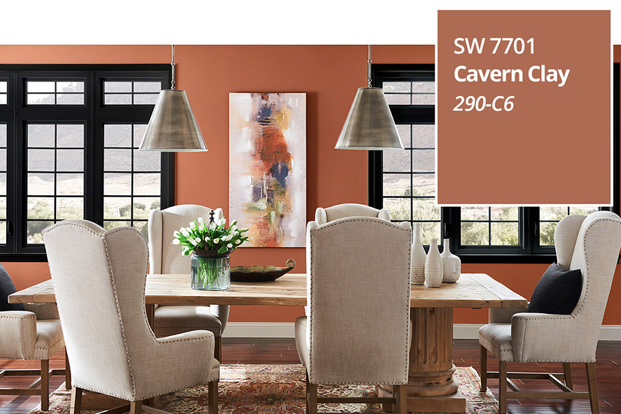 Cavern Clay Sw 7701 Is The Sherwin Williams 2019 Color Of Year Sayerlack - Sherwin Williams Cavern Clay Paint Color