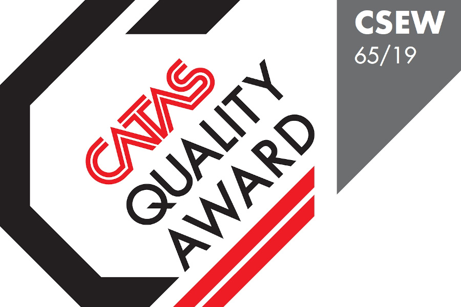 NEW CATAS QUALITY AWARD CERTIFICATION FOR THE WATERBORNE COATING SYSTEM CONSISTING OF THE WOOD STAIN FOR EXTERIORS AM0504/92 AND THE TOPCOAT AZ3530/89